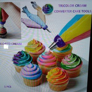 TRICOLOR  Icing Bag Coupler Adapter